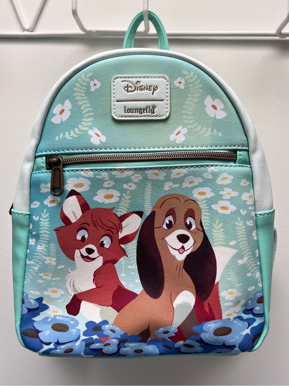 NWT Loungefly Disney’s Fox & The Hound Mini Backpack